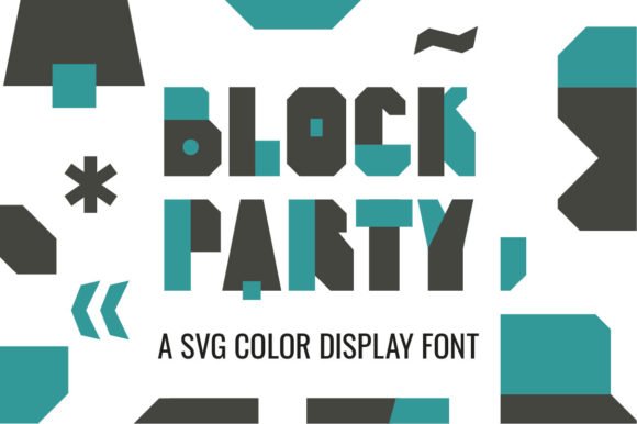 Block Party Font - Featured Image