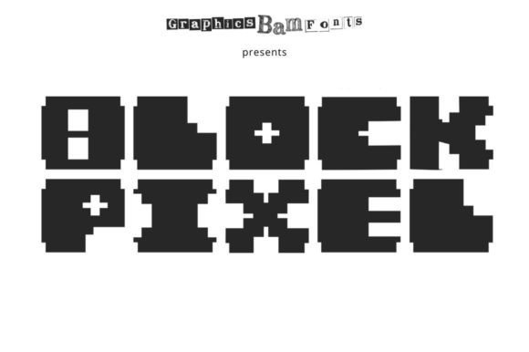 Block Pixel Font - Featured Image