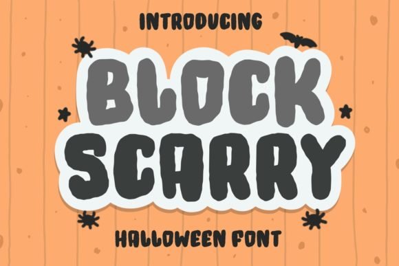 Block Scarry Font - Featured Image