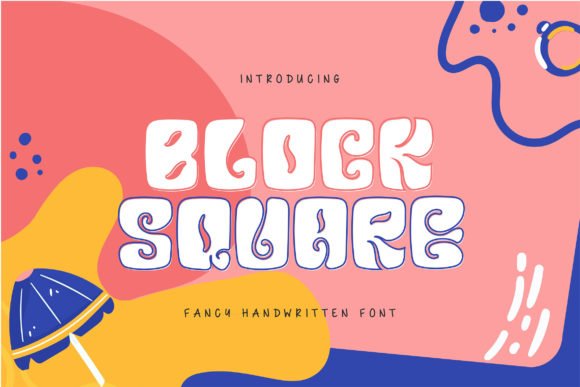 Block Square Font - Featured Image