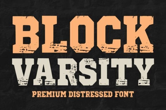 Block Varsity Font - Featured Image