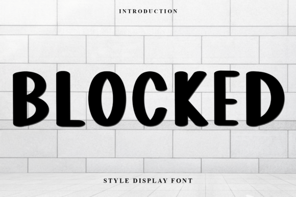 Blocked Font - Featured Image