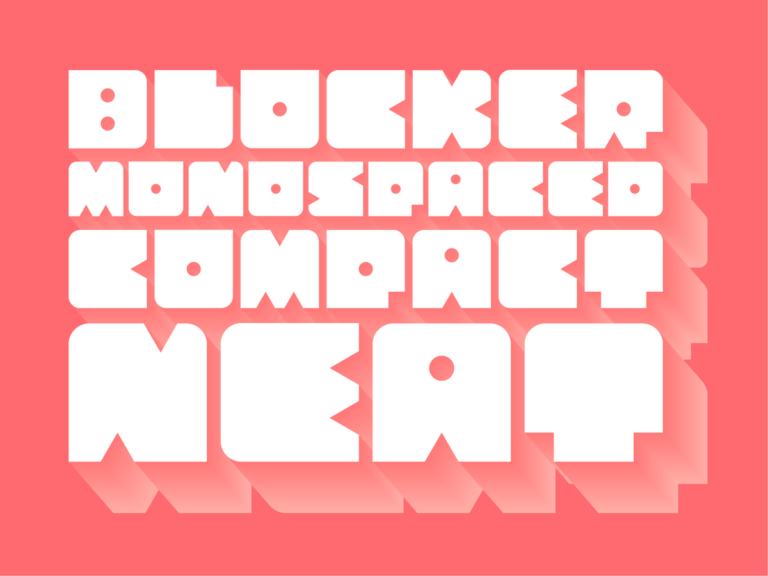 Blocker Font - Featured Image