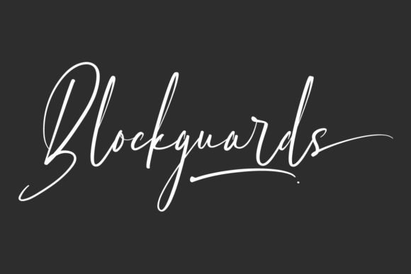 Blockguards Font - Featured Image