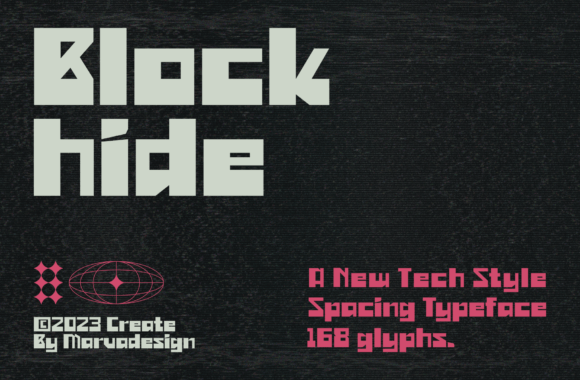 Blockhide Font - Featured Image