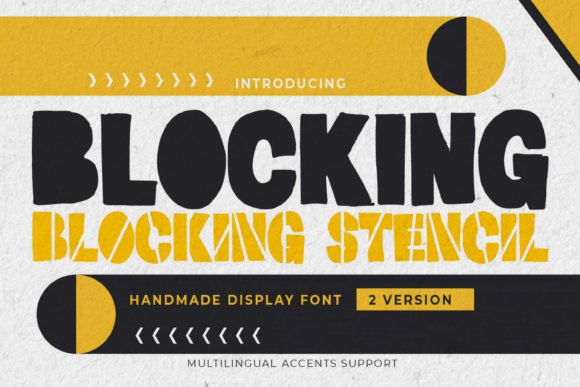Blocking Font - Featured Image