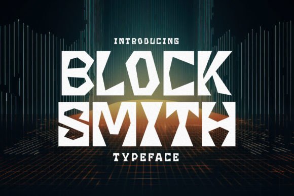 Blocksmith Font - Featured Image