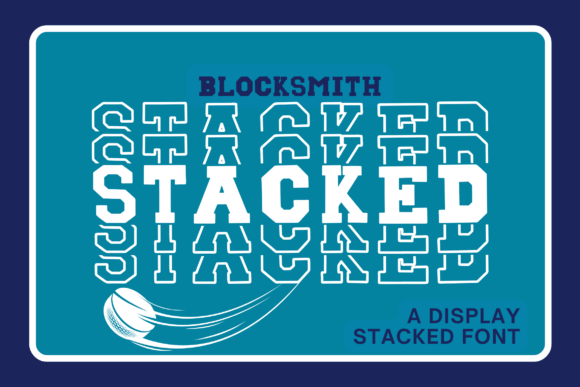 Blocksmith Stacked Font - Featured Image