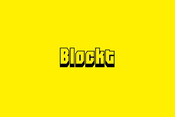 Blockt Font - Featured Image