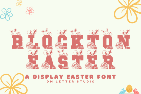 Blockton Easter Font - Featured Image