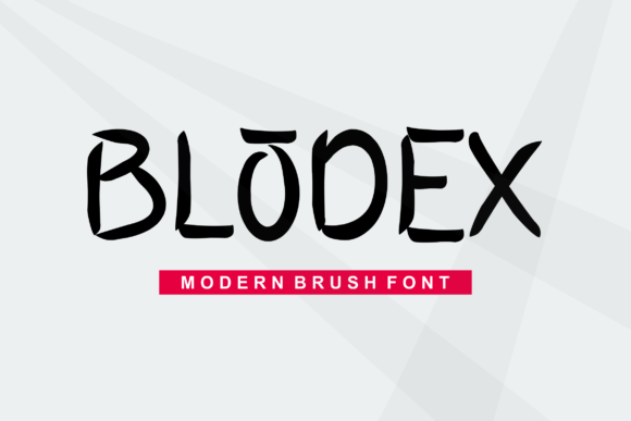 Blodex Font - Featured Image
