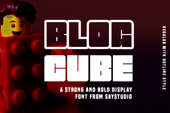 Blog Cube Font - Featured Image