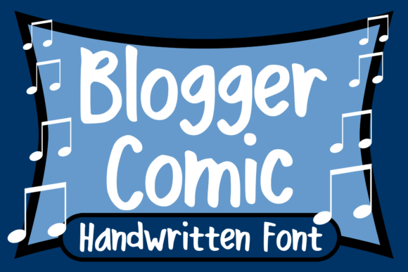 Blogger Comic Font - Featured Image