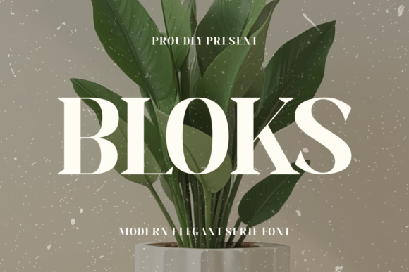 Bloks Font - Featured Image