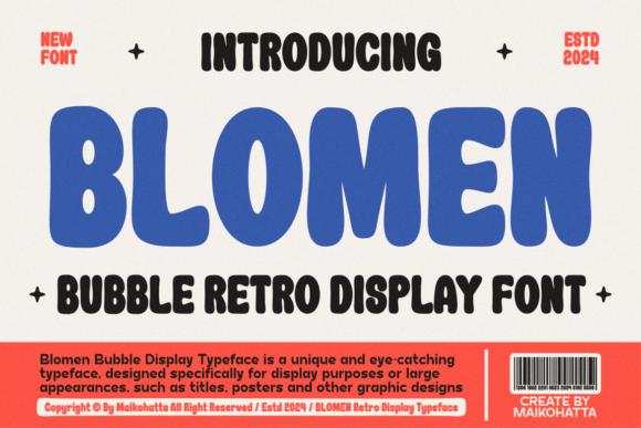 Blomen Font - Featured Image