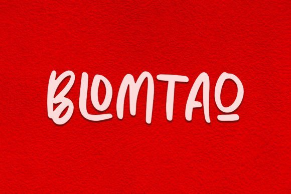 Blomtao Font - Featured Image