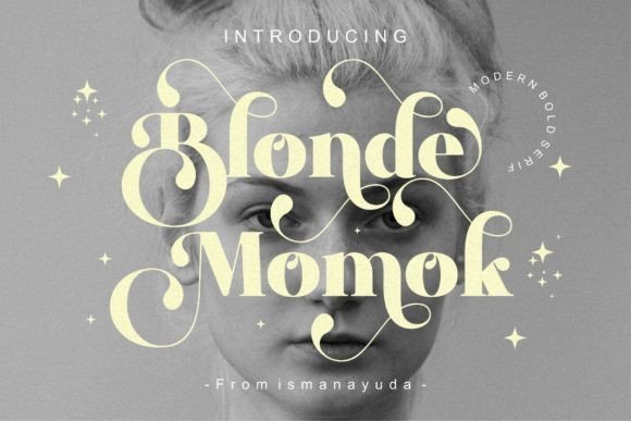 Blonde Momok Font - Featured Image