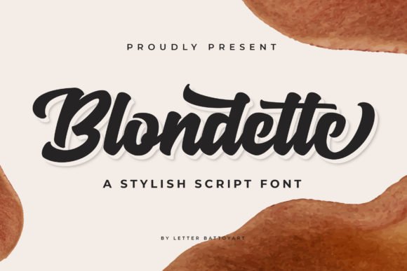 Blondette Font - Featured Image