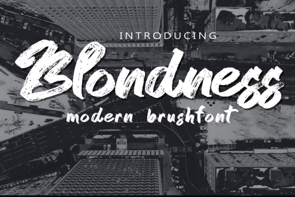 Blondness Font - Featured Image