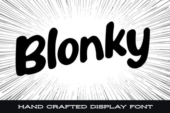 Blonky Font - Featured Image