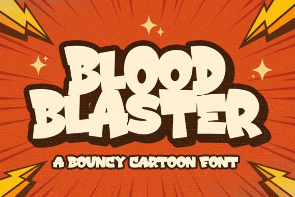 Blood Blaster Font - Featured Image