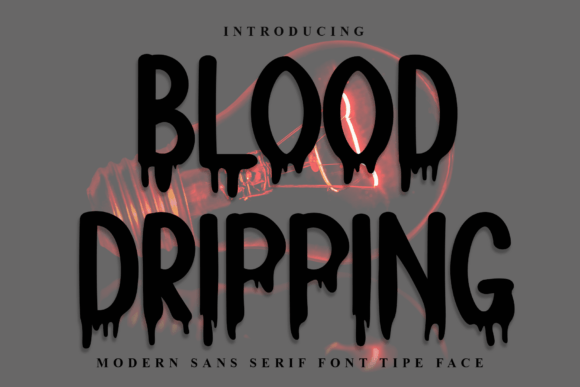 Blood Dripping Font - Featured Image