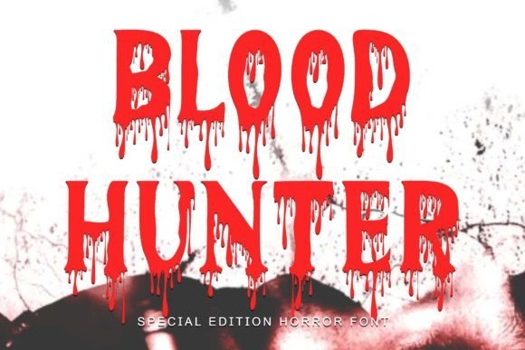 Blood Hunter Font - Featured Image