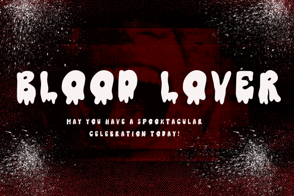Blood Lover Font - Featured Image