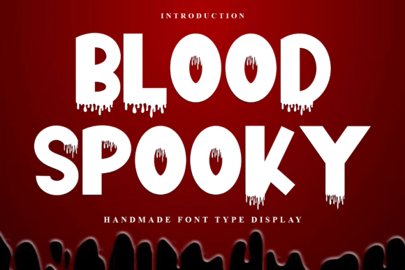 Blood Spooky Font - Featured Image