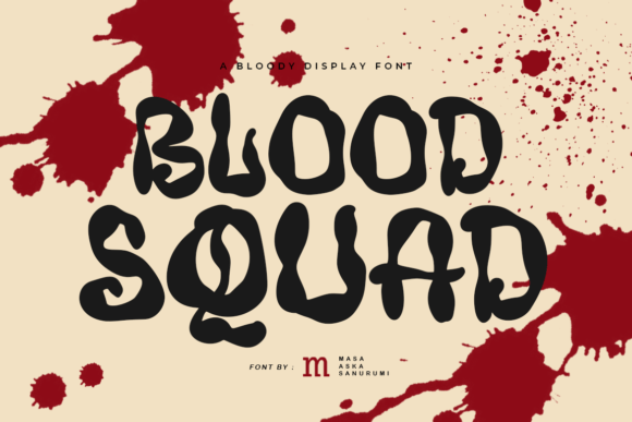 Blood Squad Font - Featured Image