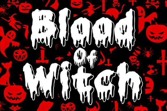 Blood of Witch Font - Featured Image