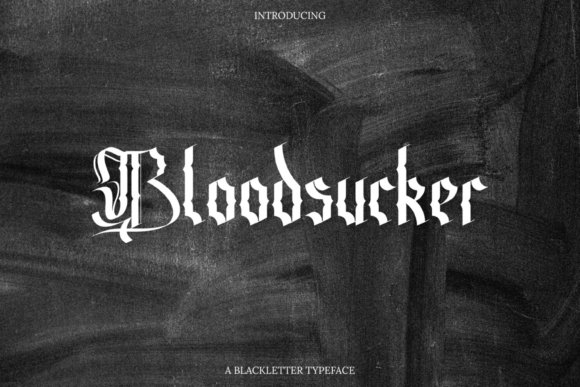 Bloodsucker Font - Featured Image