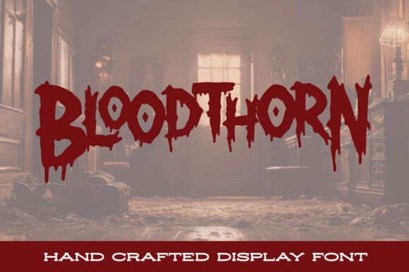 Bloodthorn Font - Featured Image