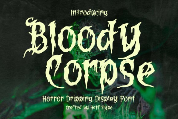 Bloody Corpse Font - Featured Image