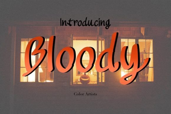 Bloody Font - Featured Image