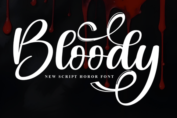 Bloody Font - Featured Image