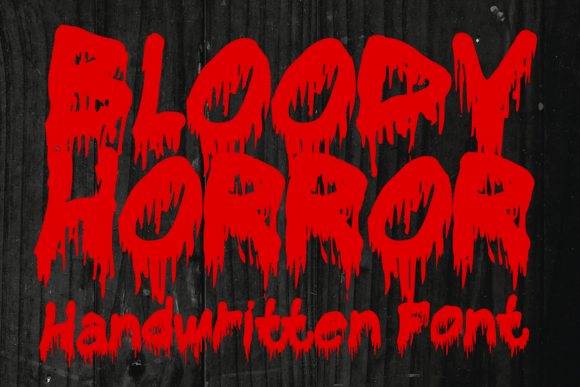 Bloody Horror Font - Featured Image