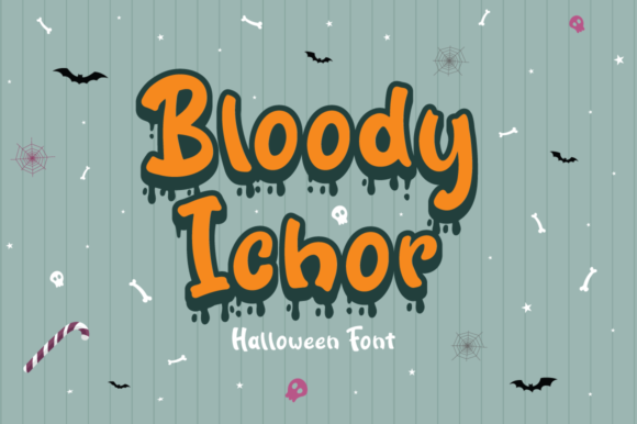 Bloody Ichor Font - Featured Image