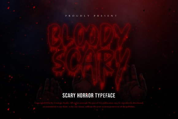 Bloody Scary Font - Featured Image