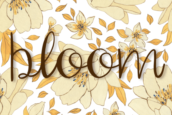 Bloom Font - Featured Image