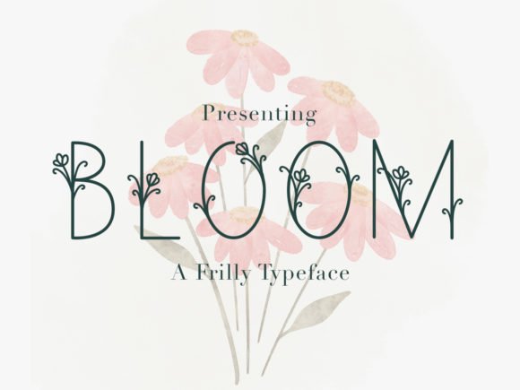 Bloom Font - Featured Image