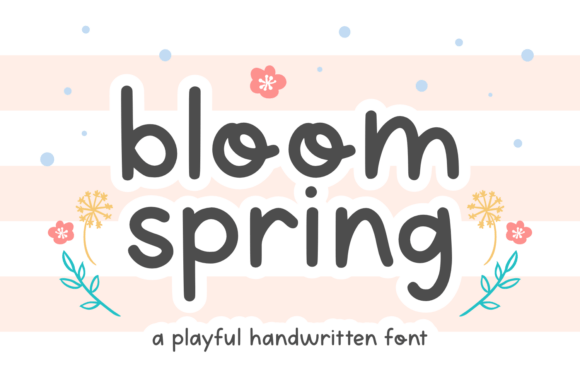 Bloom Spring Font - Featured Image