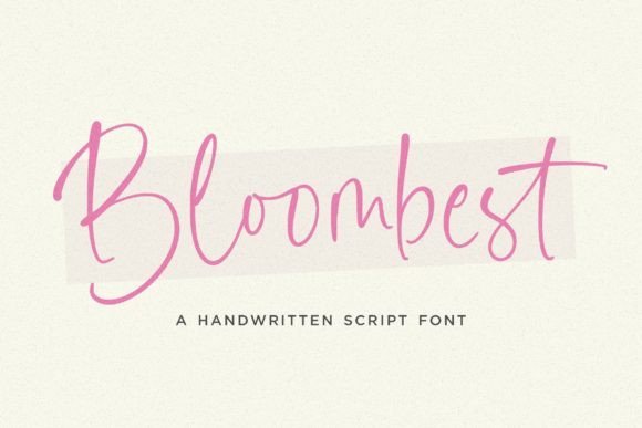 Bloombest Font - Featured Image