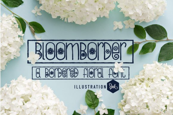 Bloomborder Font - Featured Image