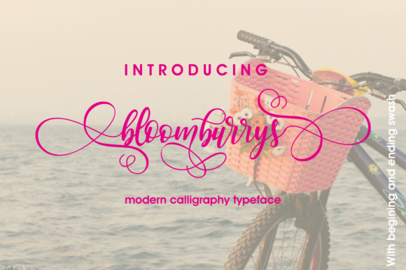 Bloomburrys Font - Featured Image