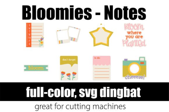 Bloomies Notes Font - Featured Image