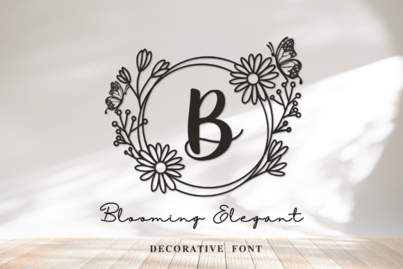 Blooming Elegant Font - Featured Image