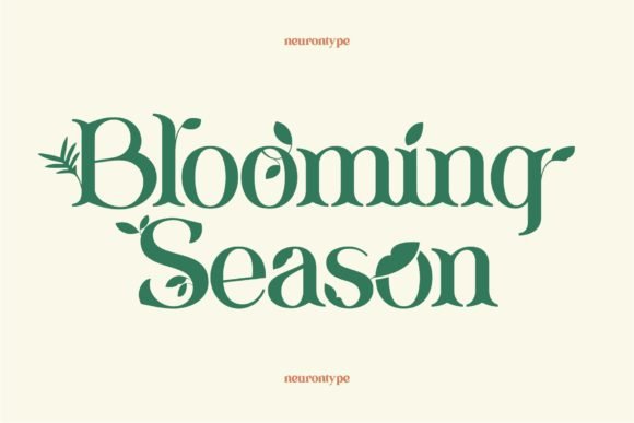 Blooming Season Font - Featured Image