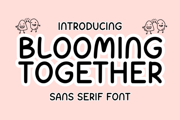 Blooming Together Font - Featured Image