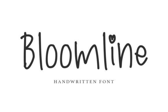 Bloomline Font - Featured Image